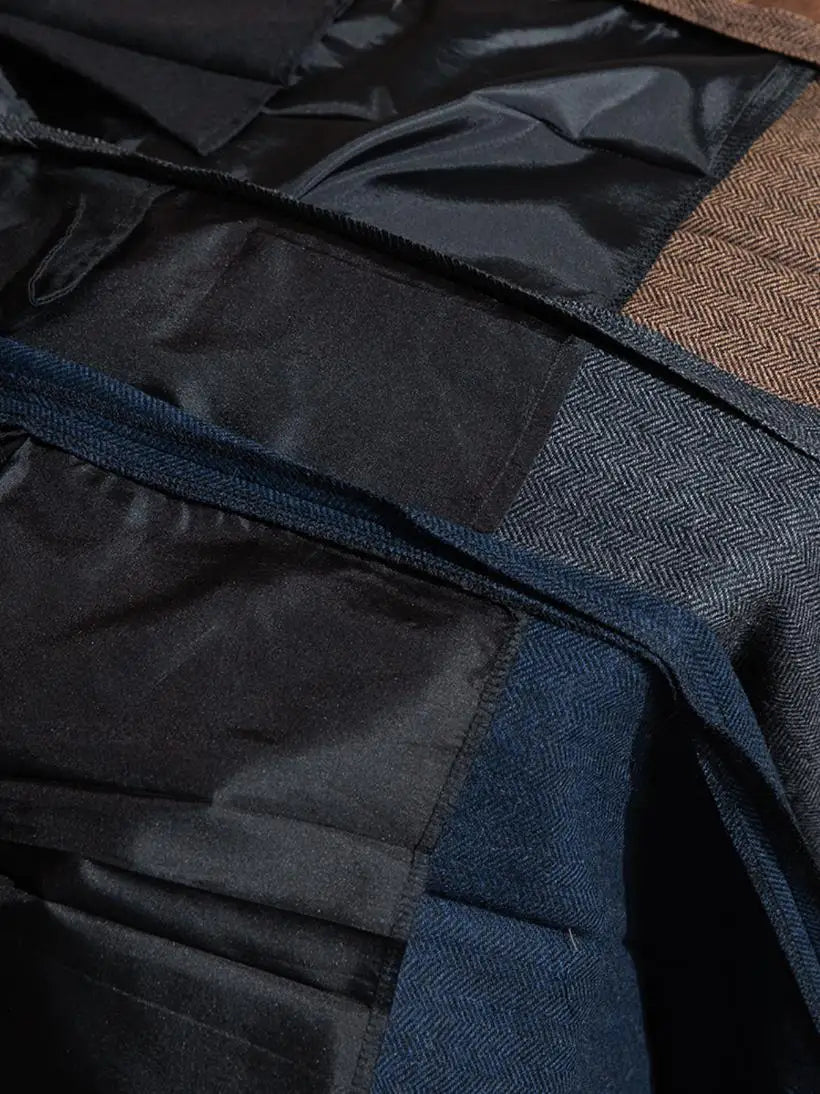 OLD MONEY Extended Tab Wool Trousers