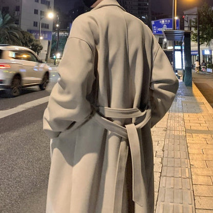 OLD MONEY Wool Overcoat