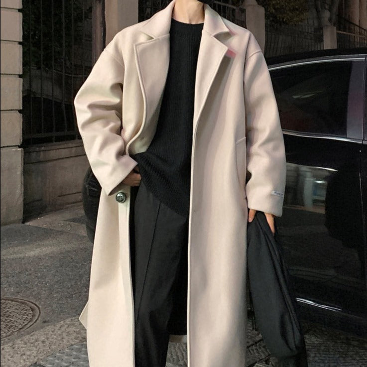 OLD MONEY Wool Overcoat