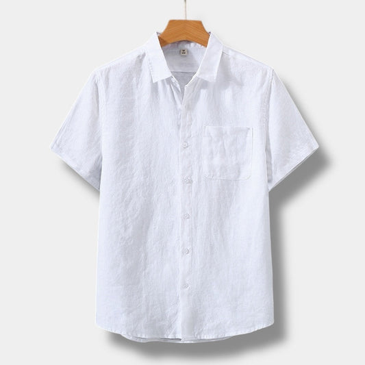 OLD MONEY LINEN SHORT SLEEVE SHIRT