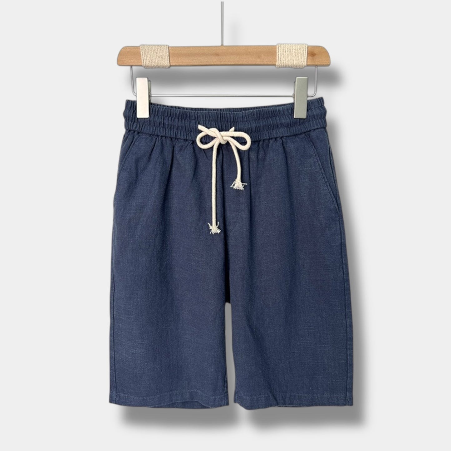 OLD MONEY Relaxed Fit Linen Short