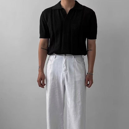 OLD MONEY Knitted Polo