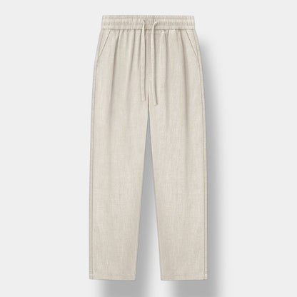 OLD MONEY Relaxed Fit Linen Pant