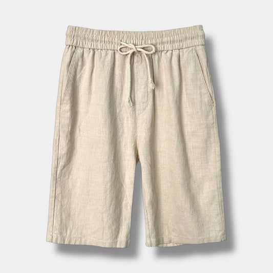 OLD MONEY Relaxed Fit Linen Short