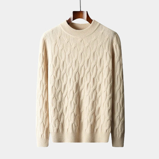 OLD MONEY Merino Wool Knitted Sweater
