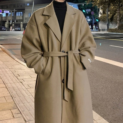 OLD MONEY Wool Overcoat