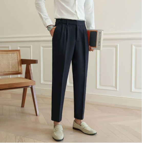 OLD MONEY Tailored Trouser Pants