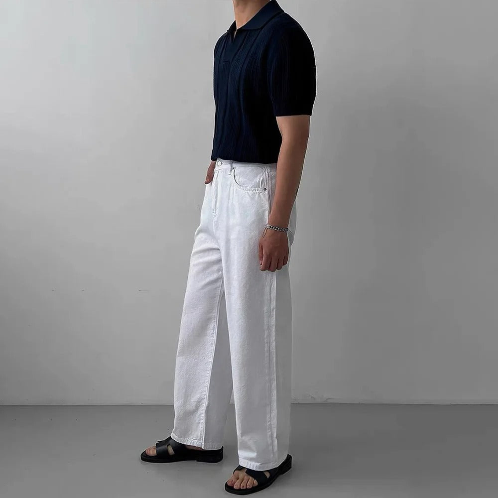 OLD MONEY Knitted Polo